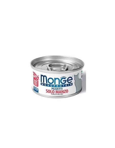 MONGE MONOPROTEIN GATTO PEZZETTI (80g)