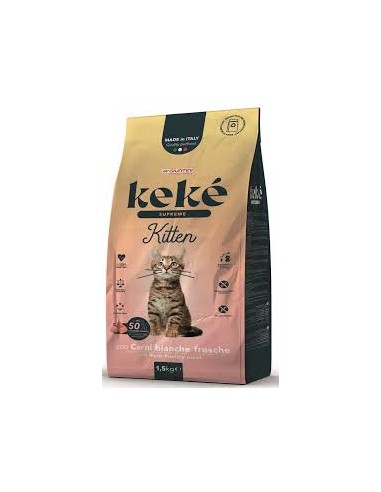 KEKÈ CROCCANTINI KITTEN CARNI BIANCHE FRESCHE...