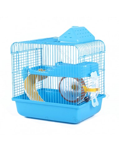 GABBIA CRICETO NOBLEZA CON CASETTA E ACCESSORI